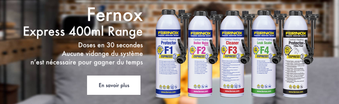 Fernox Express 400 ml — dosage 30s, sans vidange
