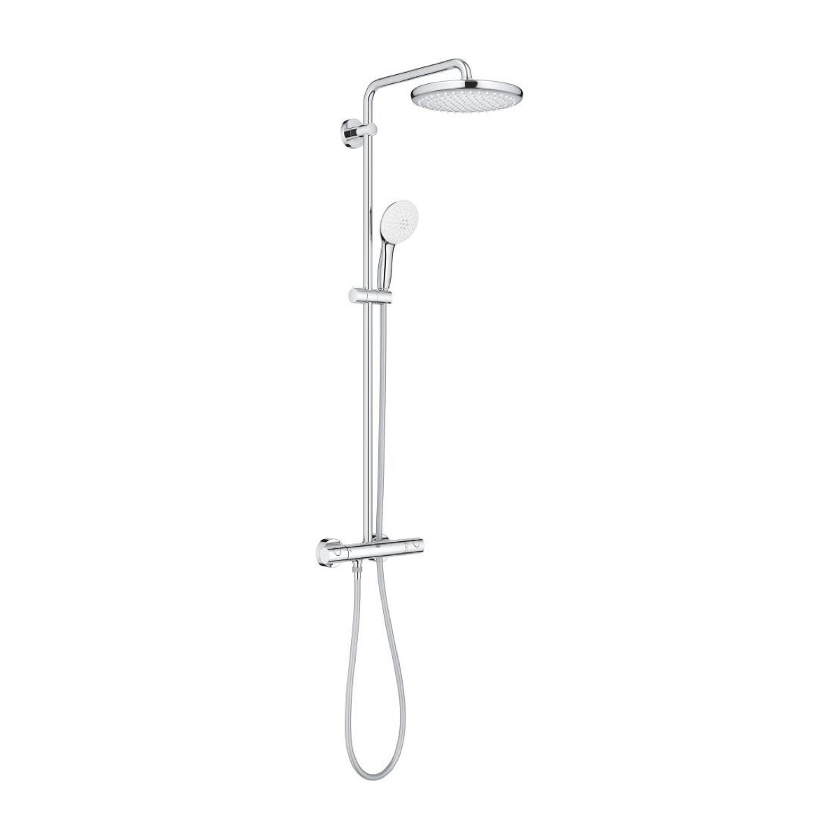 Colonne de douche thermostatique GROHE Tempesta System 250 chrome