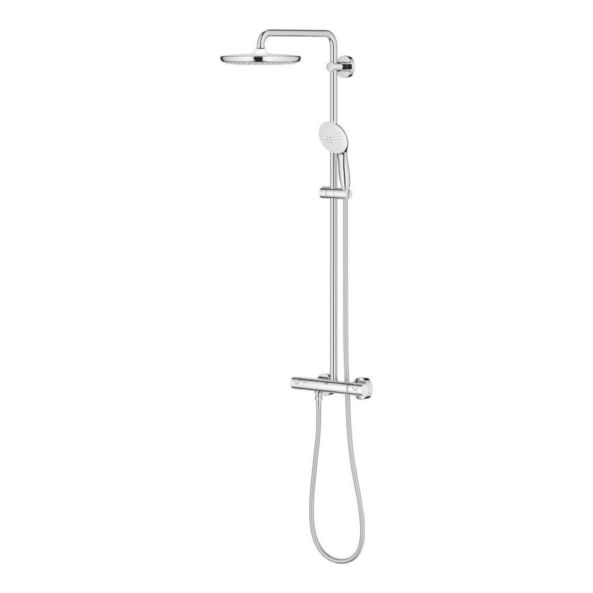 Colonne de douche thermostatique GROHE Tempesta System 250 chrome