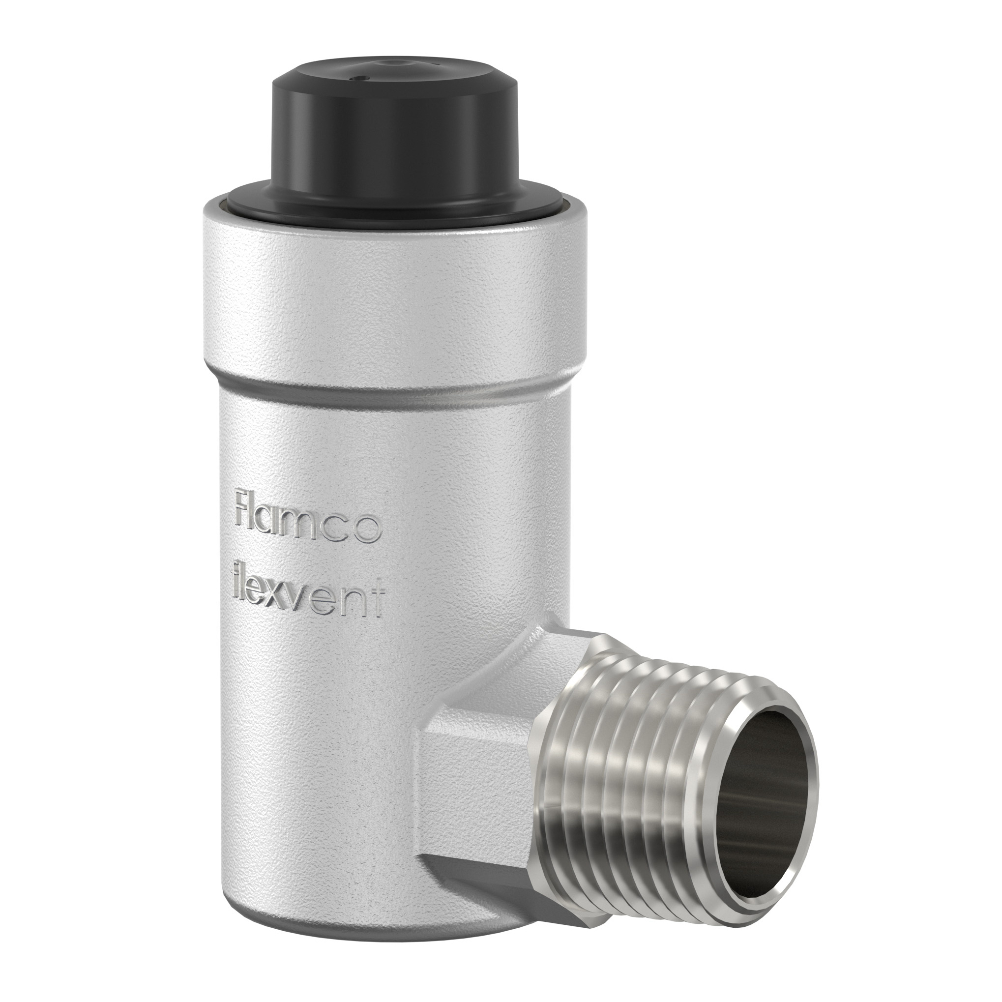 Purgeur d’air automatique coudé Flamco Flexvent H R 1/2" nickelé