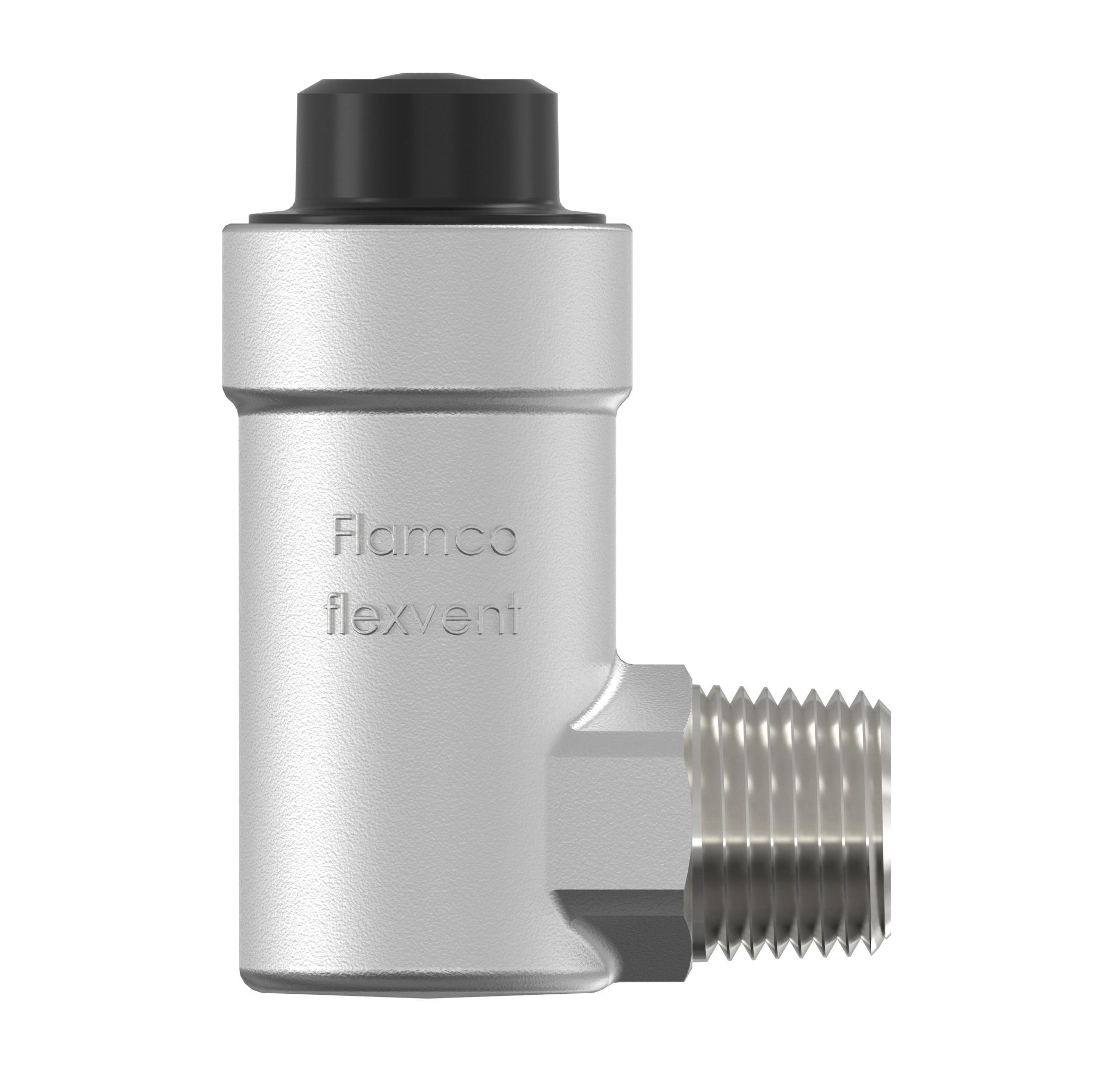 Purgeur d’air automatique coudé Flamco Flexvent H R 1/2 nickelé