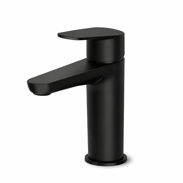 Rivo - Mitigeur lavabo monocommande noir mat
