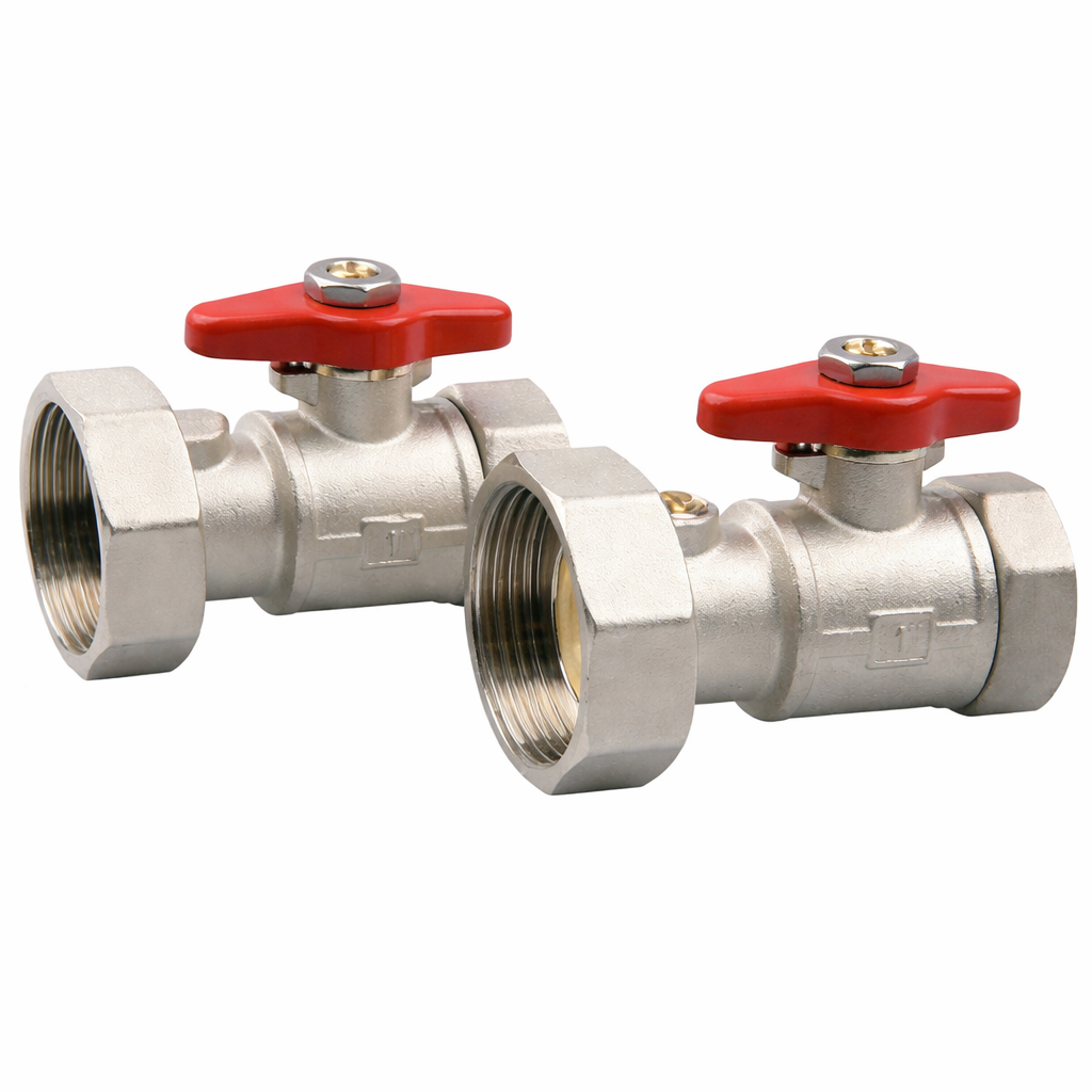 Set de raccordement pour circulateur DN25 R1″ × 6/4″ avec clapet anti-retour